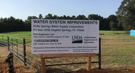 Holly Springs Water Supply Corporation Water System Improvements
