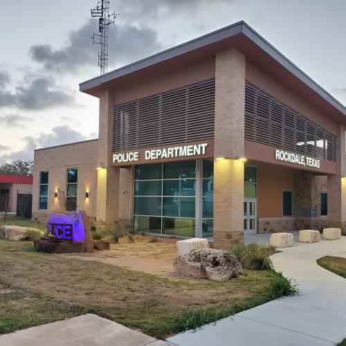 Rockdale Texas Police Station Architecture KSA