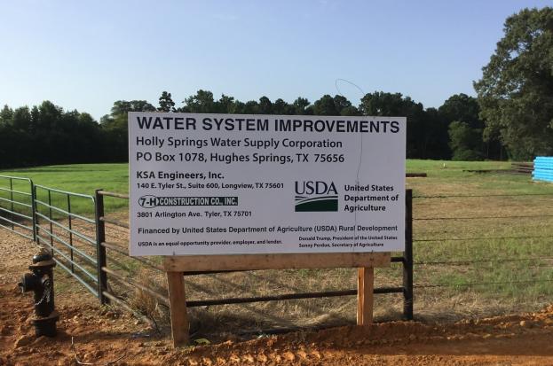 Holly Springs Water Supply Corporation Water System Improvements