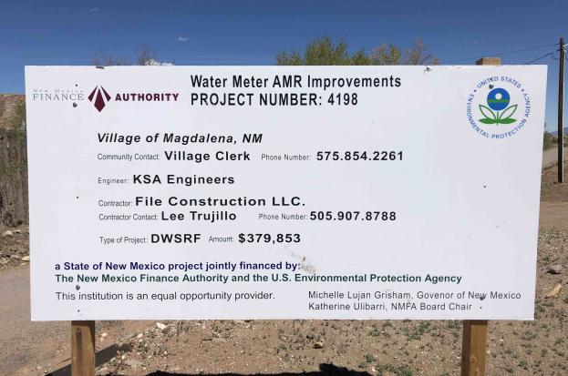 Magdalena Radio Read Water Meter Replacement